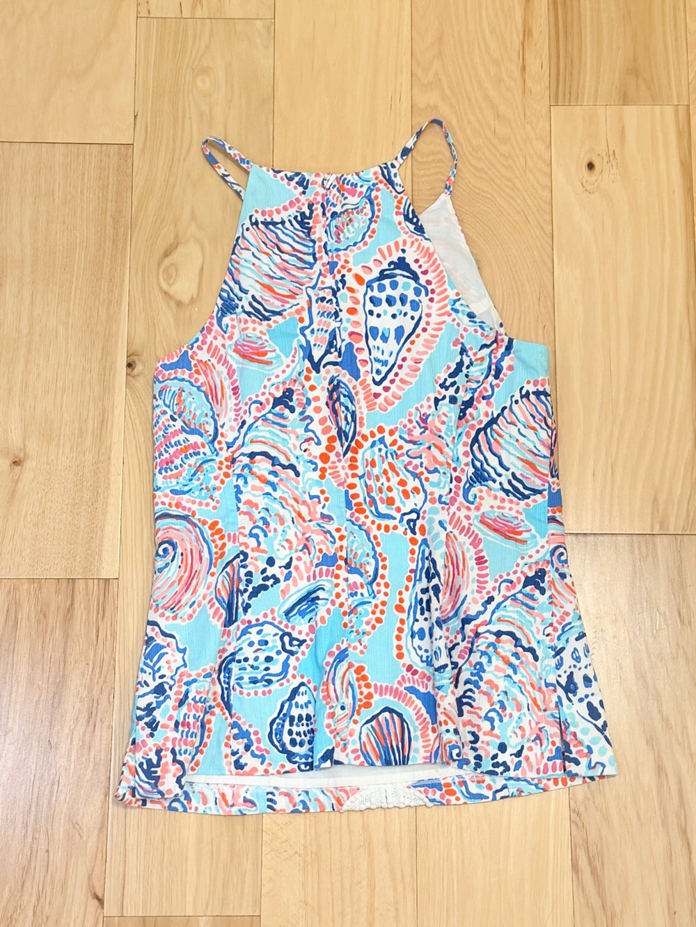 LIKE NEW Lilly Pulitzer Women’s Shell Me About It Annabelle Tank Top - Picture 2 of 4
